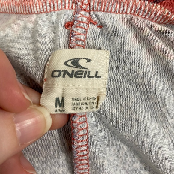 O'Neill Lucy Print Mock Neck Shift Mini Dress - Picture 8 of 11